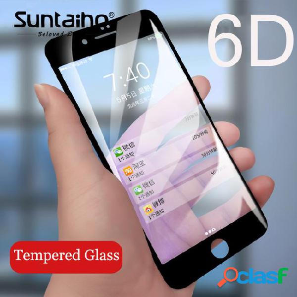 Suntaiho 6d full cover tempered glass for iphone 8 plus