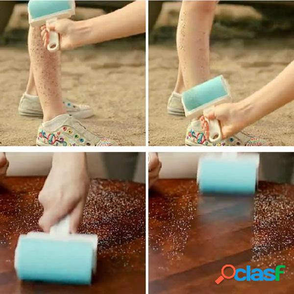 Super sticky! washable dust lint roller fluff pet hair dust