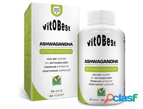 Suplemento Alimentar VITOBEST Planta Ashwagandha 60 Vegecaps