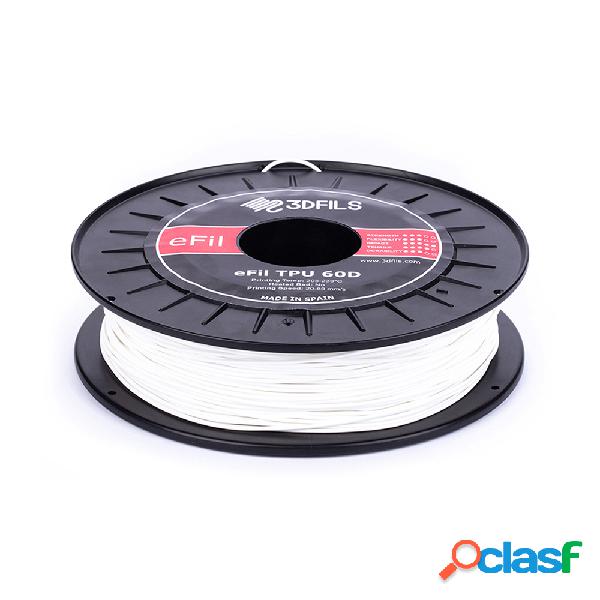 TPU 60D eFil Blanco 1,75 mm