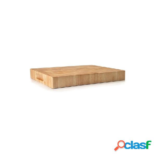 Tabla de cortar lacor rubber wood 33x25x4 cm