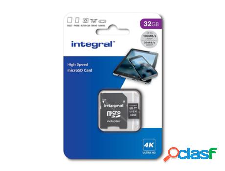 Tarjeta De Memoria INTEGRAL MEMORY microSDXC/XC™ V30 UHS-I