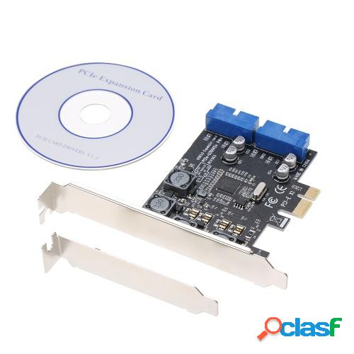 Tarjeta PCI-E USB3.0 Express de 4 puertos Tarjeta de