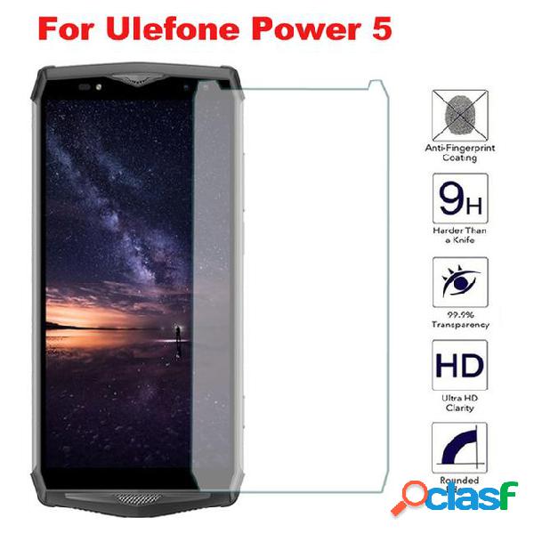 Tempered glass for ulefone power 5 9h 2.5d high quality