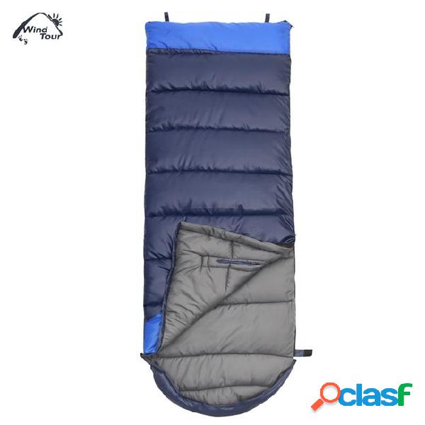 Thickened winter warm sleeping bag cotton split joint