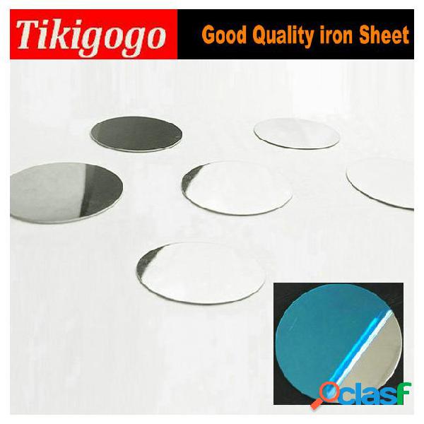 Tikigogo 10pcs/lot nice iron sheet metal plate disk for