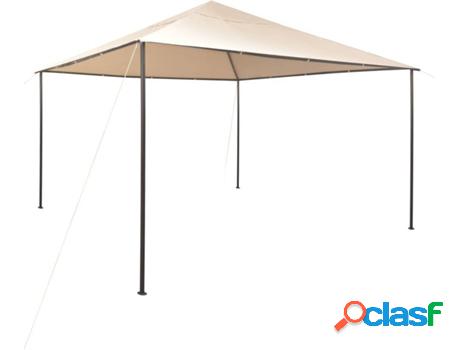 Toldo de Pérgola VIDAXL (Beige - Tela - 4x4 m)