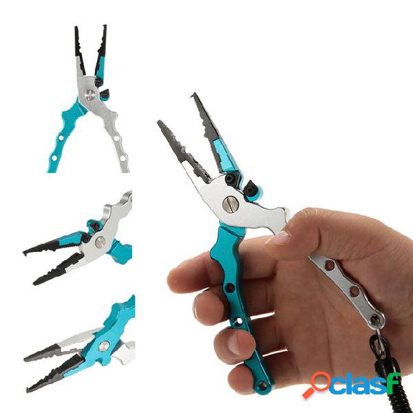 Tools fishing pliers aluminum alloy 82g 17cm hook remover