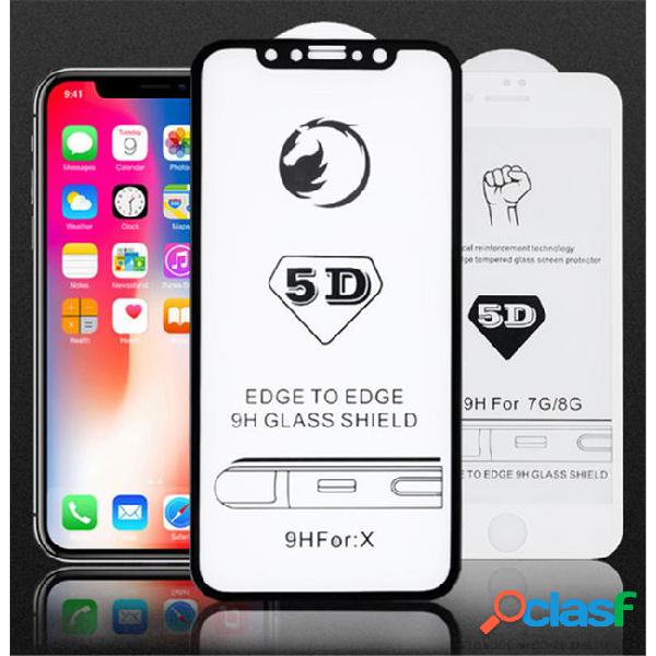 Top quality 5d full cover screen 4d tempered glass protector