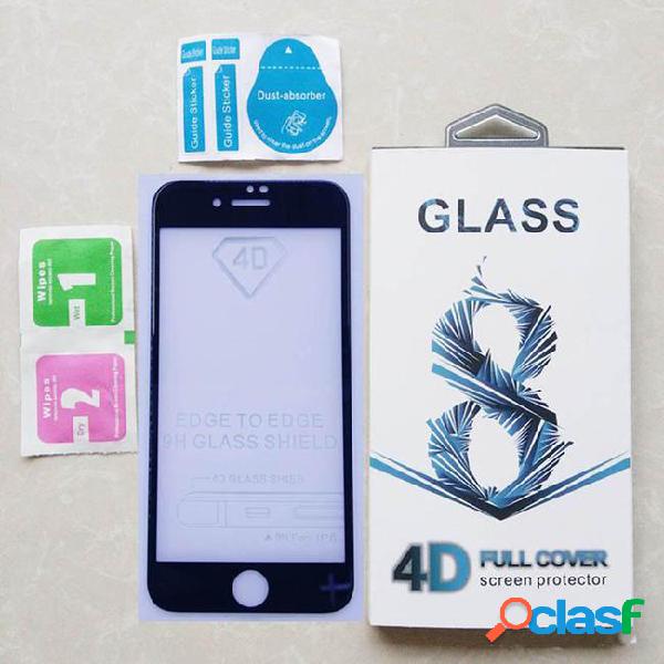 Top quality hard edge film full coverage tempered glass