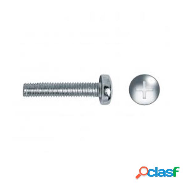 Tornillo hispanox din 7985 cabeza alomada philips m-4x6mm