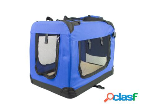 Transportín para Mascotas MOBICLINIC Plegable Azul Balú