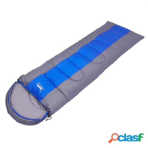 Travel hiking waterproof keep warm sleeping bag camping