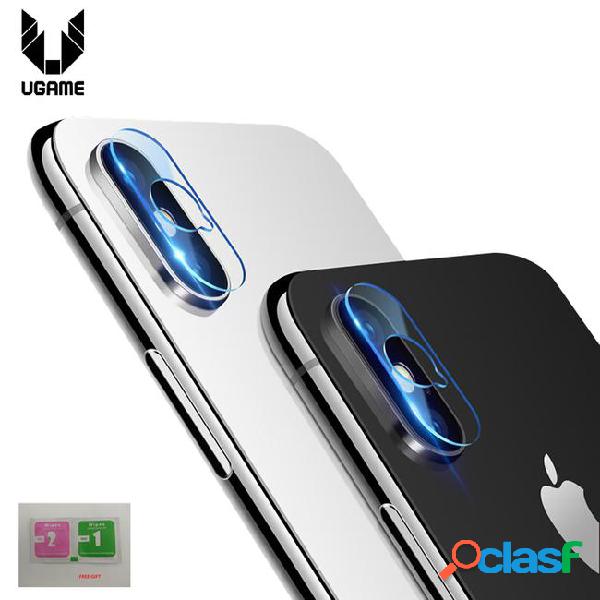 Ugame back camera lens protective cover tempered film for x