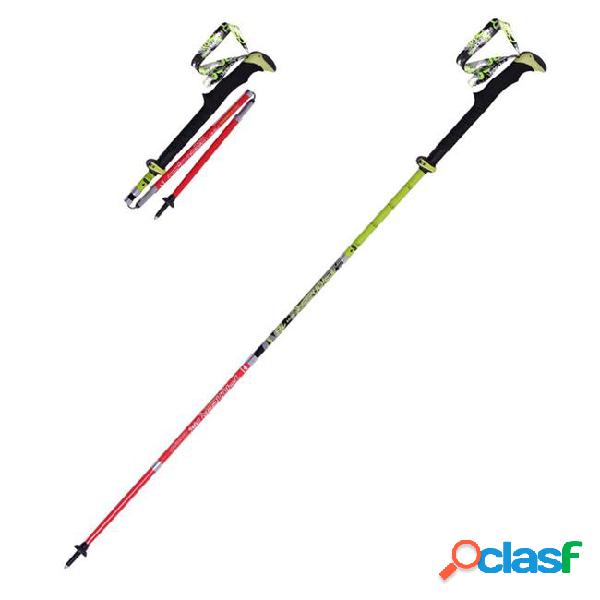 Ultra-light folding nordic walking poles carbon fiber s