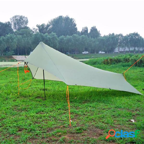 Ultra light rain fly tent tarp, waterproof 20d silicone
