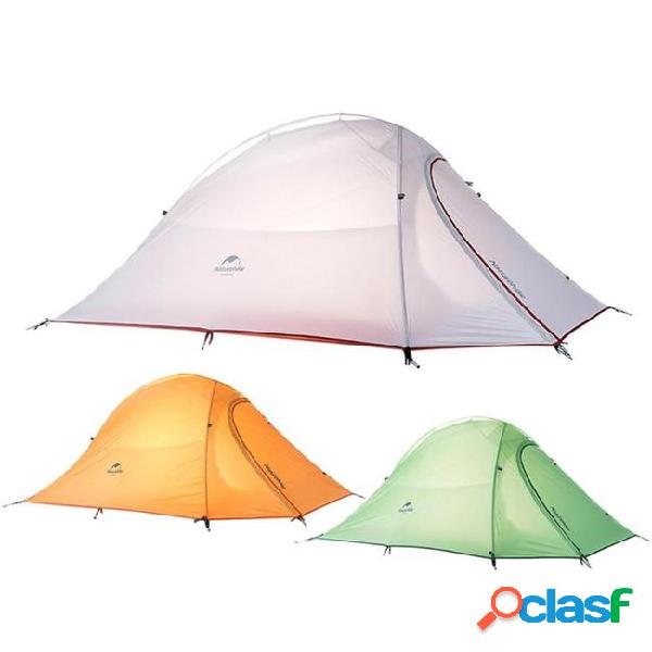 Ultralight 2-person camping tent silicone coating waterproof