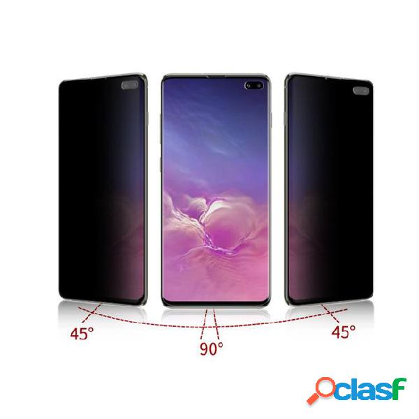 Ultrathin s10 privacy anti spy tpu soft screen protector for