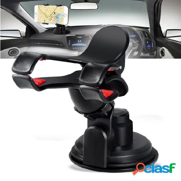 Universal 360 degree car cradle bracket clip windshield