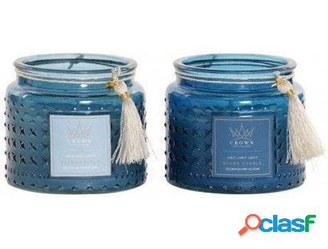 Vela HOGAR Y MÁS Perfumada De Cera Y Fleco Diseño Moderno