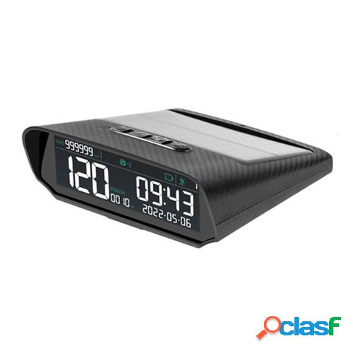 Velocímetro Digital GPS Solar con pantalla LCD Alarma de