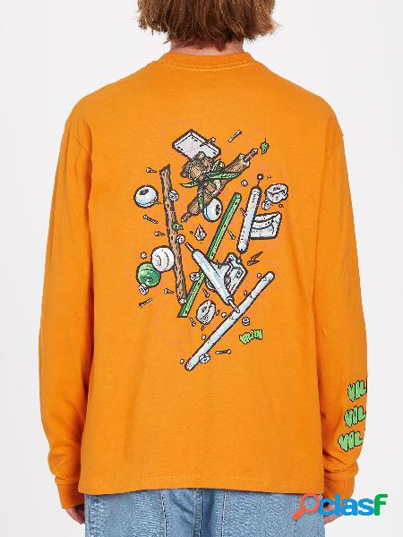 Volcom Camiseta Todd Bratrud - SAFFRON