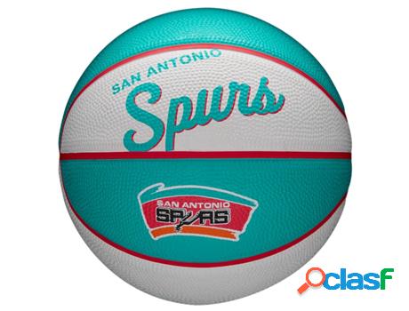 WILSON Nba Equipo Retro Retro San Antonio Spurs Mini Ball