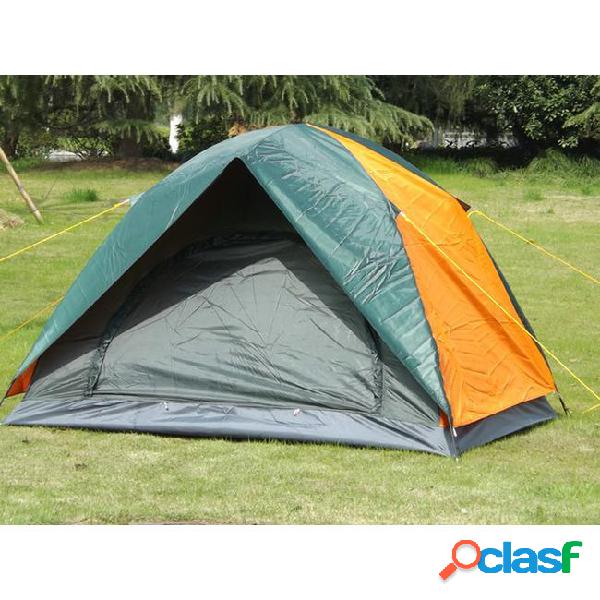 Wholesale 10pcs/lot outdoor 3-4 person tent double-layer