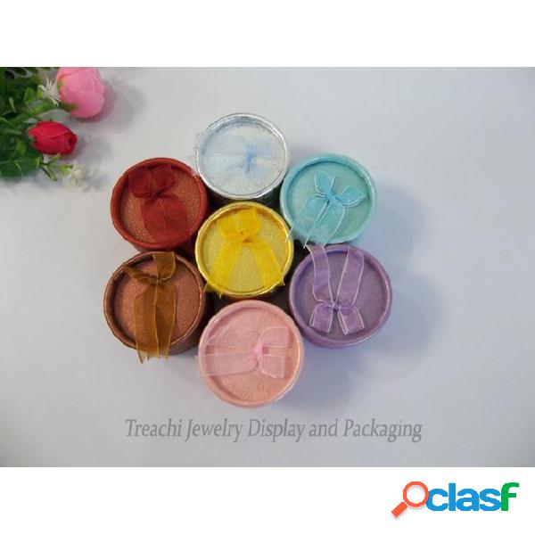 Wholesale 120pcs mixed color candy cute round paper display