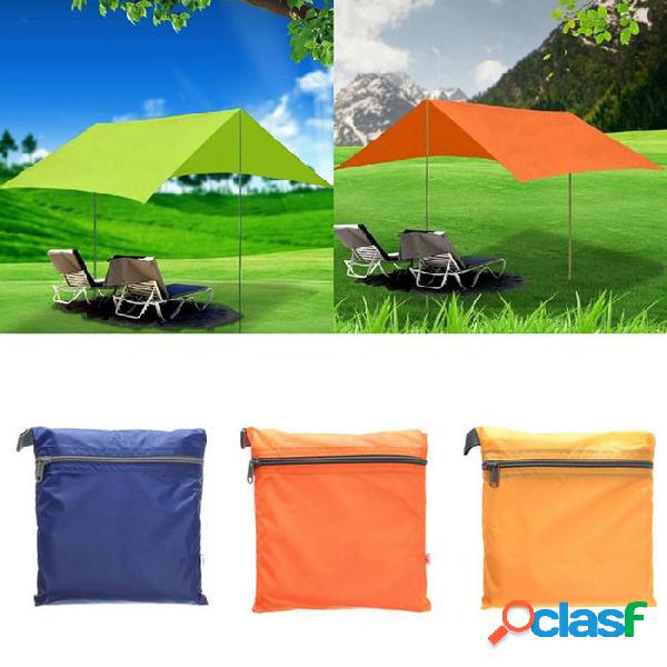 Wholesale-210t nylon fabric ultralight sun shelter camping