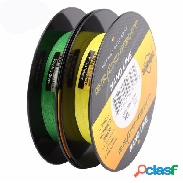 Wholesale 300m 4 strands braided fishing lines multifilament