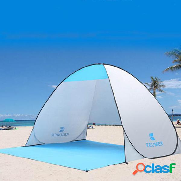 Wholesale- automatic beach tent uv protection pop up tent