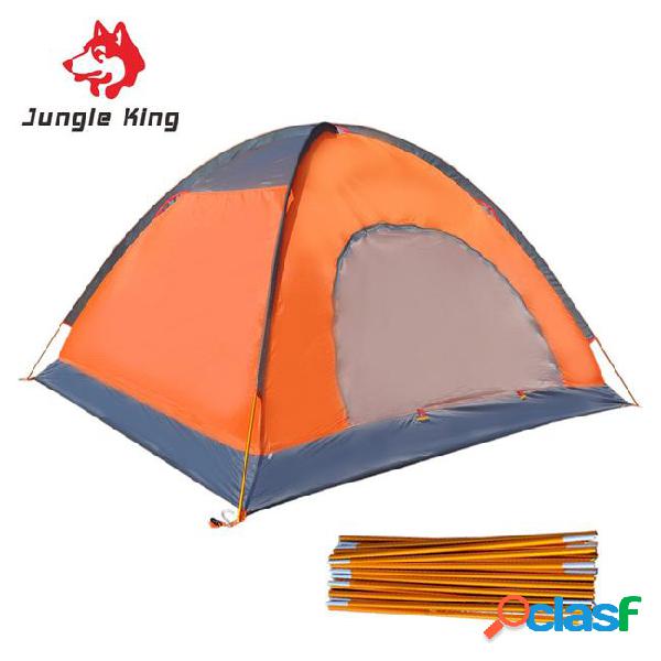 Wholesale- double layers camping tent aluminum rod