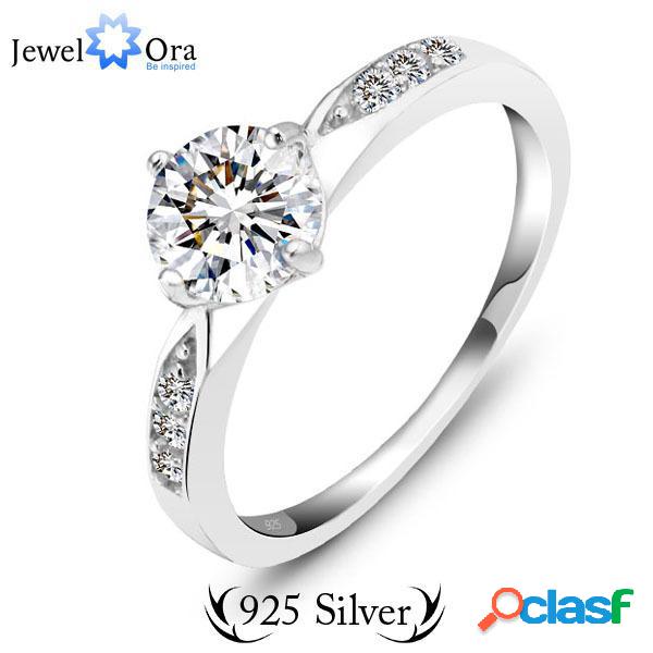 Wholesale-genuine 925 classic sterling silver ring wedding