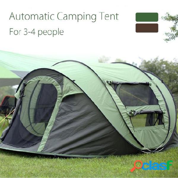 Wholesale- hot 3-4 persons automatic open outdoor tent