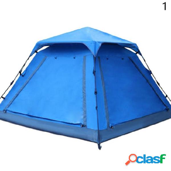 Wholesale- large camping tent 3-5 person garden tent double