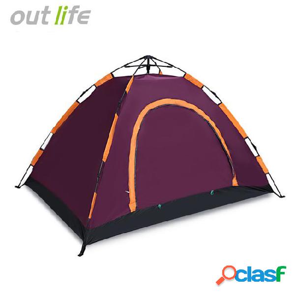 Wholesale- outdoor 2-3 persons camping pop up tent 78*78in