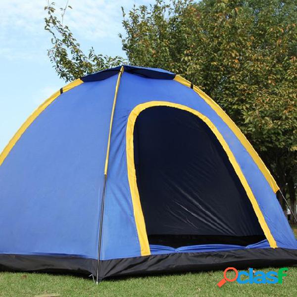 Wholesale- outdoor camping tent 3-4 people tent large 190t