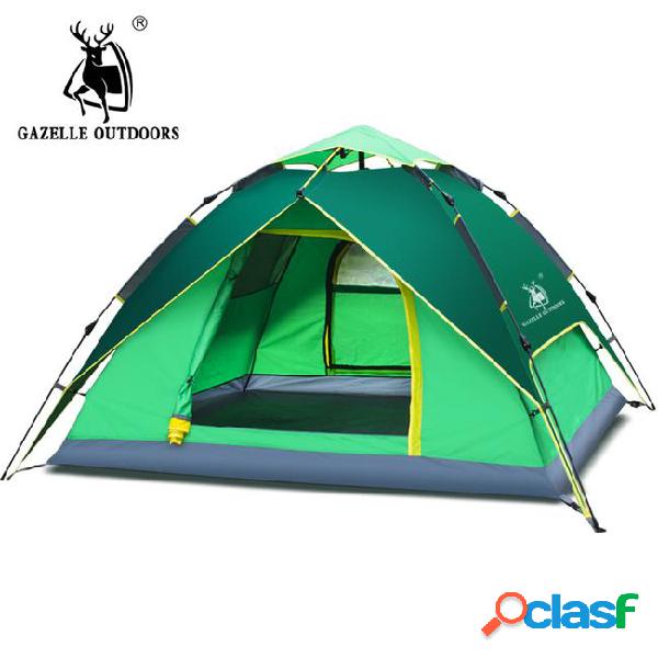Wholesale- outdoor camping tent 3-4 person hydraulic