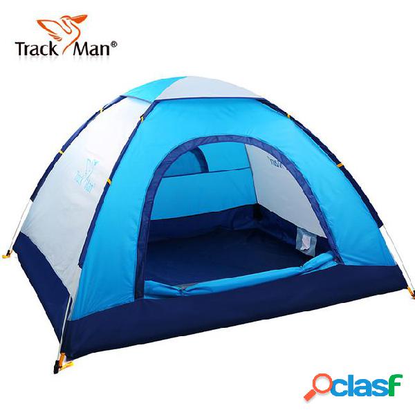Wholesale- trackman outdoor tent 3-4 person automatic tents
