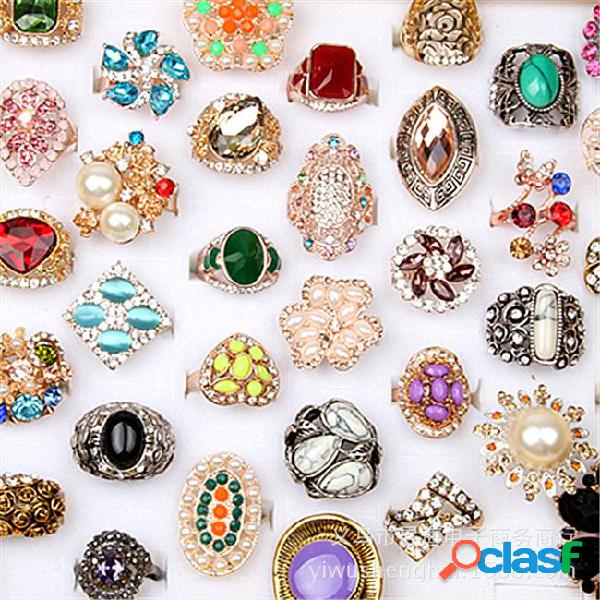 Wholesale women ring gold silver handreds of styles rings