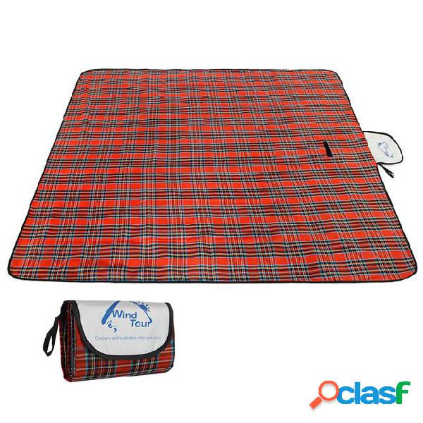 Wind tour outdoor picnic mat folding outdoor camping mat