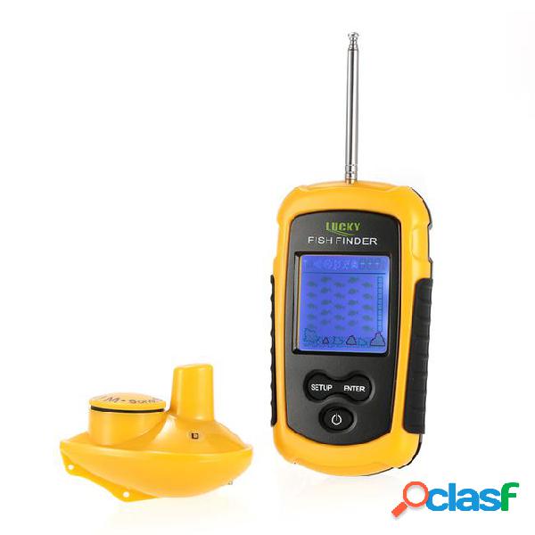 Wireless fish finder sonar sensor transducer depth sonar