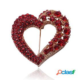 Women's Brooches Outdoor Fashion Brooch Heart