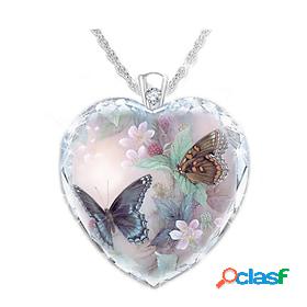 Women's necklace Outdoor Vintage Necklaces Butterfly