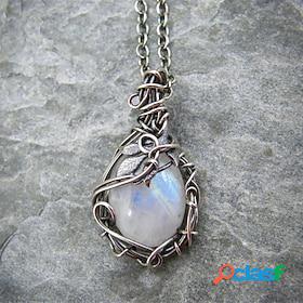Women's necklace Street Archaistic Necklaces Leaf / Silver /