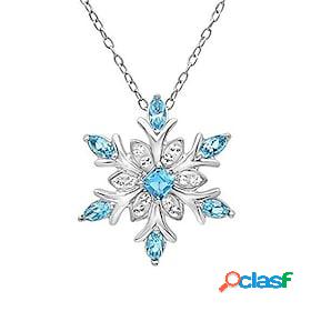 Women's necklace Wedding Fashion Necklaces Snowflake