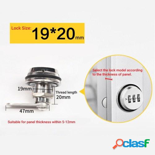 XT20 Cerradura de leva de combinación Aleación de zinc