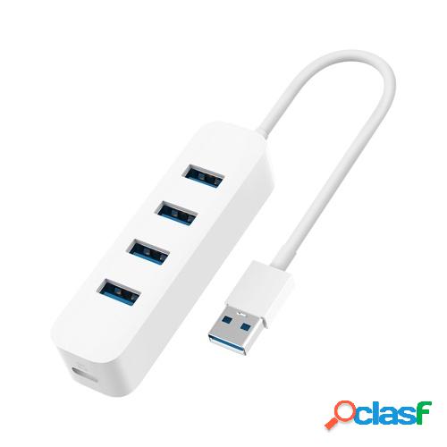 Xiaomi USB3.0 Hub Multi 4 USB Splitter USB de alta velocidad