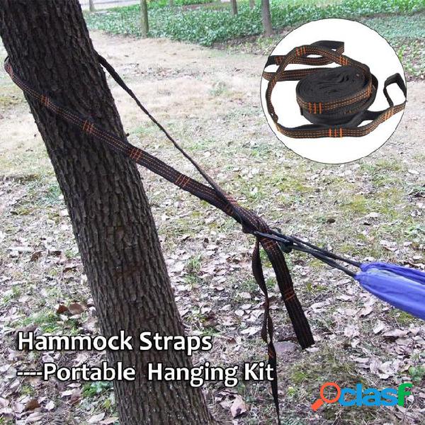 Y2820-12 double hammock tree straps lightweight portable